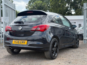 2016 Vauxhall Corsa 1.0i Turbo Ecoflex Limited Edition Euro 6 (s/s) 3dr in Black — image 6