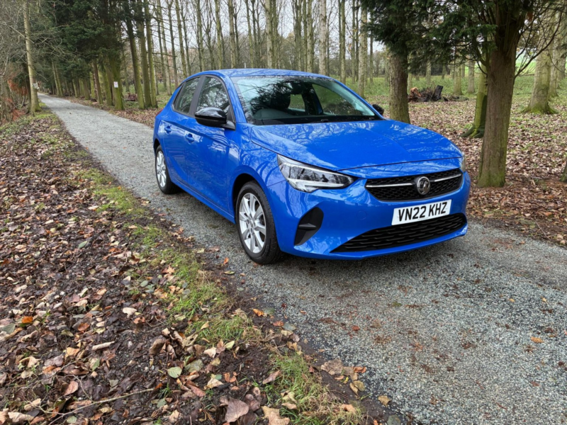 2022 Vauxhall Corsa 1.2 Se Edition Euro 6 5dr in Blue — image 1