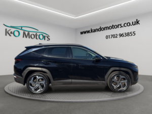 2022 Hyundai Tucson 1.6 H T-Gdi Premium Auto Euro 6 (s/s) 5dr in Black — image 3