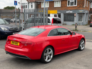 2012 Audi A5 2.0 Tdi S Line Multitronic Euro 5 (s/s) 2dr in Red — image 2