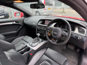 2012 Audi A5 2.0 Tdi S Line Multitronic Euro 5 (s/s) 2dr in Red — image 3