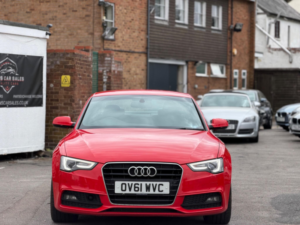 2012 Audi A5 2.0 Tdi S Line Multitronic Euro 5 (s/s) 2dr in Red — image 6