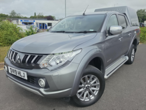 2019 Mitsubishi L200 2.4 Di-D Dc Warrior Auto 4WD Euro 6 4dr in Grey — image 3