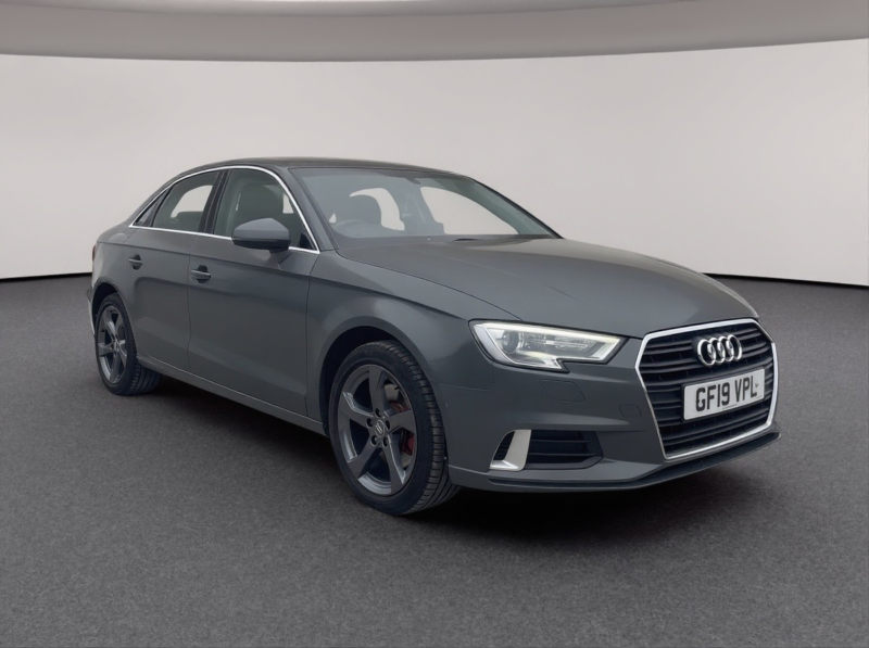 2019 Audi A3 2.0 Tdi 35 Sport Saloon 4dr Diesel S Tronic DSG Automatic Euro 6 in Grey — image 1