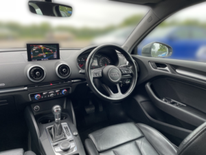 2019 Audi A3 2.0 Tdi 35 Sport Saloon 4dr Diesel S Tronic DSG Automatic Euro 6 in Grey — image 3