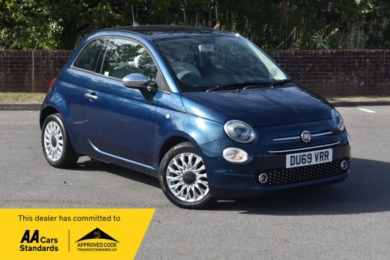 2019 Fiat 500 1.2 1.2 69hp Lounge in Blue — image 1