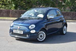 2019 Fiat 500 1.2 1.2 69hp Lounge in Blue — image 2