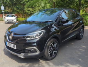 2017 Renault Captur 1.2 Tce Energy Dynamique S Nav SUV 5dr Petrol Edc Euro 6 (s/s) (120 Ps) in Black — image 3
