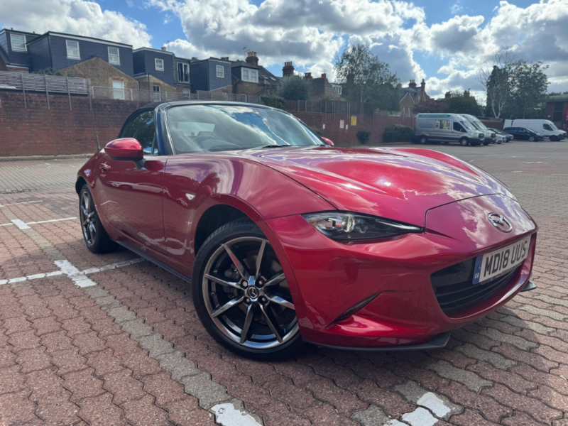 2018 Mazda Mx-5 2.0 Skyactiv-G Sport Nav Euro 6 2dr in Red — image 1