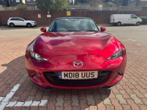 2018 Mazda Mx-5 2.0 Skyactiv-G Sport Nav Euro 6 2dr in Red — image 3
