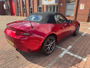 2018 Mazda Mx-5 2.0 Skyactiv-G Sport Nav Euro 6 2dr in Red — image 4