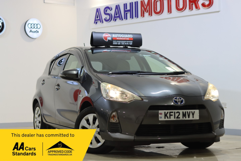 2012 Toyota Aqua 1.5l Automatic Petrol-Hybrid in Grey — image 1