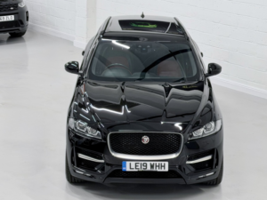 2019 Jaguar F-Pace 2.0 D180 R-Sport in Black — image 3