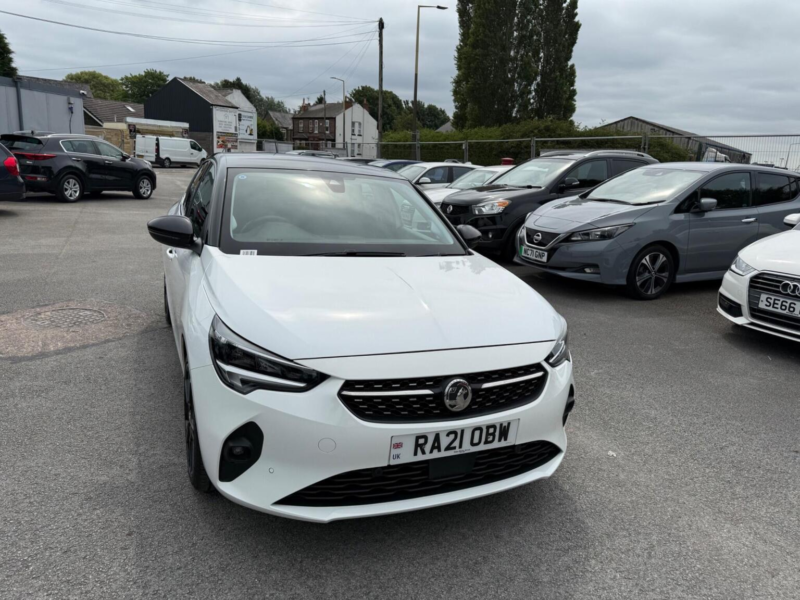 2021 Vauxhall Corsa 1.2 Griffin Edition Euro 6 5dr in White — image 1