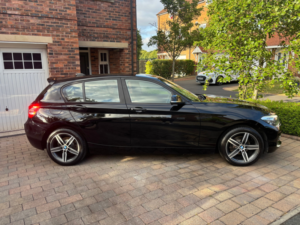 2017 BMW 1 Series 2.0 118d Sport Hatchback 5dr Diesel Manual Euro 6 (s/s) (150 Ps) in Black — image 2
