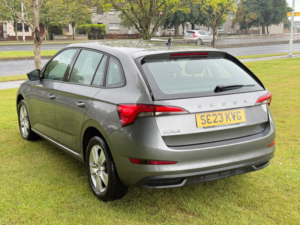 2023 Skoda Scala 1.0 Tsi Se Hatchback 5dr Petrol Manual Euro 6 (s/s) (110 Ps) in Grey — image 5
