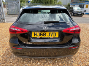 2018 Mercedes-Benz A Class 1.5 A180d Se (executive) 7g-Dct Euro 6 (s/s) 5dr in Black — image 5