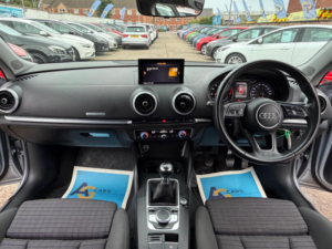 2017 Audi A3 1.4 Tfsi Cod Sport Sportback Euro 6 (s/s) 5dr in Silver — image 2