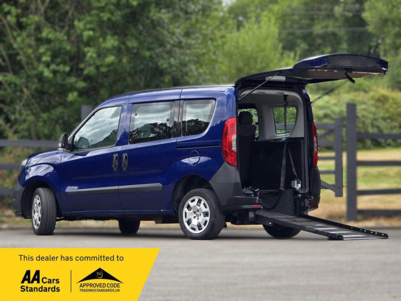 2019 Fiat Doblo 1.4 16v N1 Active Combi Van 4dr Petrol Manual L1 (172 G/km, 95 Bhp) in Blue — image 1