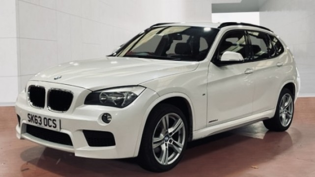 2013 BMW X1 2.0 X1 Xdrive18d M Sport in White — image 1