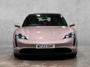 2023 Porsche Taycan Performance 79.2kwh Sport Turismo Auto Rwd 5dr (11kw Charger) in Pink — image 3