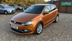 2017 Volkswagen Polo 1.2 Tsi Bluemotion Tech Match Edition DSG Euro 6 (s/s) 5dr in Bronze — image 3