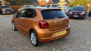 2017 Volkswagen Polo 1.2 Tsi Bluemotion Tech Match Edition DSG Euro 6 (s/s) 5dr in Bronze — image 4
