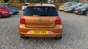 2017 Volkswagen Polo 1.2 Tsi Bluemotion Tech Match Edition DSG Euro 6 (s/s) 5dr in Bronze — image 6