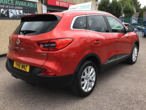 2018 Renault Kadjar 1.5 Dci Dynamique Nav Euro 6 (s/s) 5dr in Red — image 3