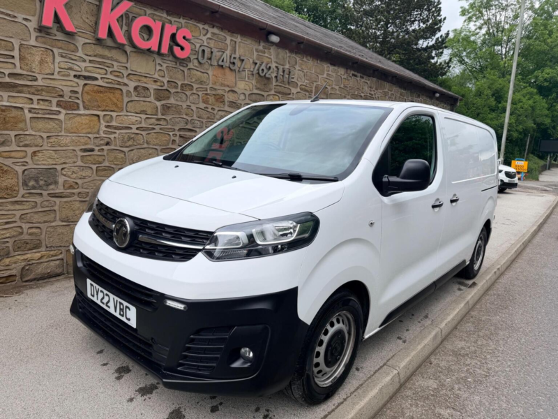 2022 Vauxhall Vivaro 1.5 Turbo D 2700 Dynamic L1 H1 Euro 6 (s/s) 6dr in White — image 1