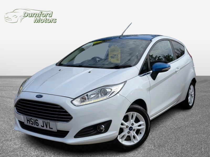 2016 Ford Fiesta 1.0 T Ecoboost Zetec White Edition in White — image 1