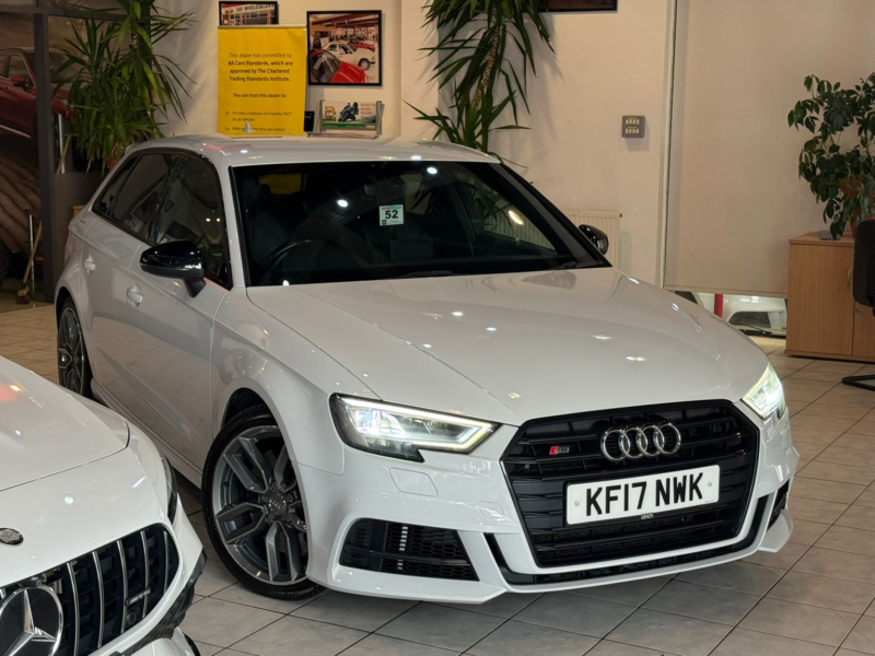 2017 Audi S3 2.0 Tfsi Black Edition in White — image 1