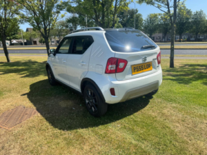 2023 Suzuki Ignis 1.2 Dualjet Mhev Sz-T Hatchback 5dr Petrol Hybrid CVT Euro 6 (s/s) (83 Ps) in White — image 3