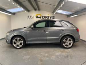 2014 Audi Q3 2.0 Tdi S Line Plus SUV 5dr Diesel S Tronic Quattro Euro 5 (s/s) (177 Ps) in Grey — image 2