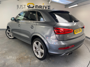 2014 Audi Q3 2.0 Tdi S Line Plus SUV 5dr Diesel S Tronic Quattro Euro 5 (s/s) (177 Ps) in Grey — image 3