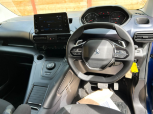 2023 Peugeot Rifter L2 Lwb 3 SEAT Auto Wheelchair Accessible Disabled Access Vehicle Wav in Blue — image 2