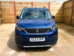 2023 Peugeot Rifter L2 Lwb 3 SEAT Auto Wheelchair Accessible Disabled Access Vehicle Wav in Blue — image 6