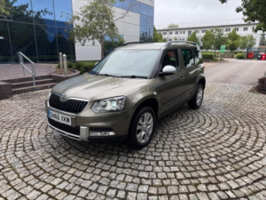 2017 Skoda Yeti 1.2 Tsi Se L Outdoor DSG Euro 6 (s/s) 5dr in Green — image 3