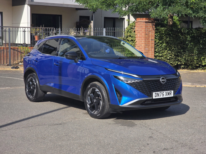 2025 Nissan Qashqai 1.3 Dig-T Mhev N-Connecta SUV 5dr Petrol Hybrid Manual Euro 6 (s/s) (140 Ps) in Blue — image 1