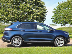 2017 Ford Edge 2.0 Tdci Titanium Powershift AWD Euro 6 (s/s) 5dr in Blue — image 3