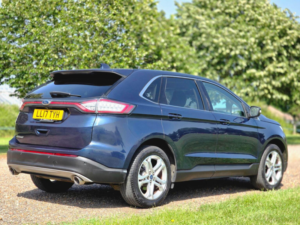 2017 Ford Edge 2.0 Tdci Titanium Powershift AWD Euro 6 (s/s) 5dr in Blue — image 6