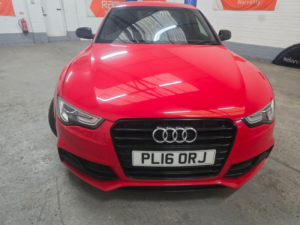 2016 Audi A5 2.0 Tdi Black Edition Plus Sportback Multitronic Euro 6 (s/s) 5dr in Red — image 2