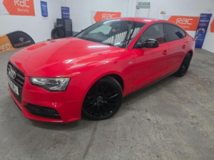 2016 Audi A5 2.0 Tdi Black Edition Plus Sportback Multitronic Euro 6 (s/s) 5dr in Red — image 3