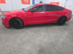 2016 Audi A5 2.0 Tdi Black Edition Plus Sportback Multitronic Euro 6 (s/s) 5dr in Red — image 4