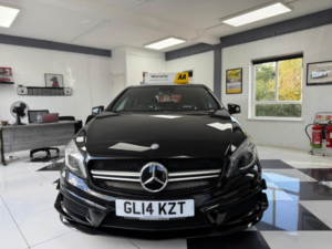 2014 Mercedes-Benz A Class 2.0 A45 Amg Spds Dct 4matic Euro 6 (s/s) 5dr in Black — image 2
