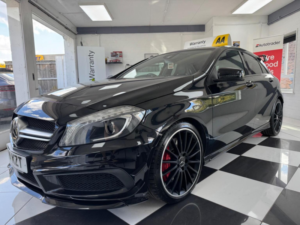 2014 Mercedes-Benz A Class 2.0 A45 Amg Spds Dct 4matic Euro 6 (s/s) 5dr in Black — image 3