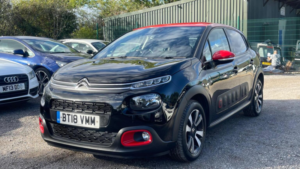 2018 Citroen C3 1.2 Puretech Flair Euro 6 5dr in Black — image 3
