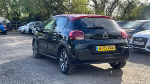 2018 Citroen C3 1.2 Puretech Flair Euro 6 5dr in Black — image 4