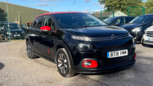 2018 Citroen C3 1.2 Puretech Flair Euro 6 5dr in Black — image 5