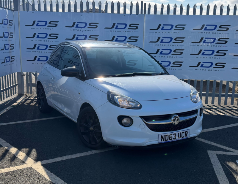 2013 Vauxhall Adam 1.4 16v Jam Hatchback 3dr Petrol Manual Euro 5 (87 Ps) in White — image 1